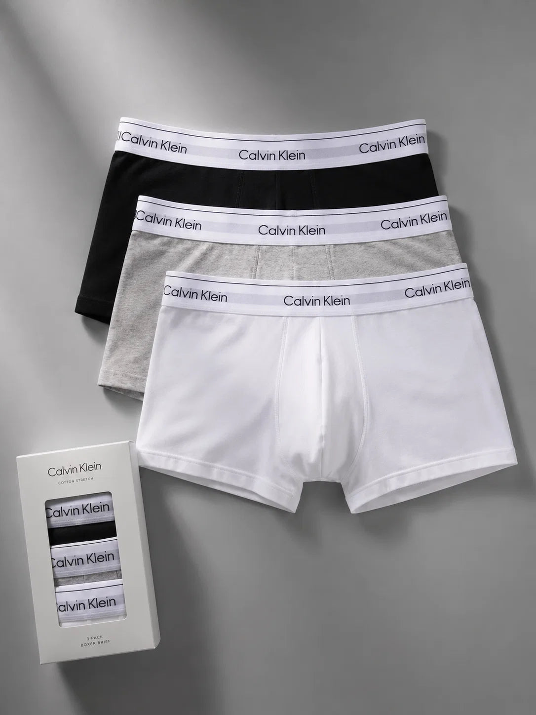 BOXERS CALVIN KLEIN | Pack x3 | Algodón Premium
