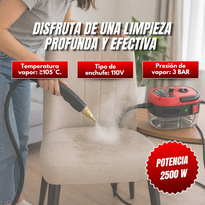 Limpiador A Vapor Portátil Eléctrico