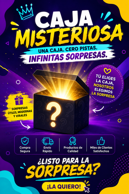 📦 CAJA MISTERIOSA — ¿Te Atreves a Abrirla?