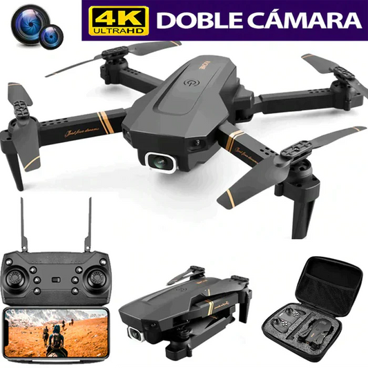 [OFERTA] - Dron Max Sky Vision 4K + DOBLE BATERÍA + CONTROL PANTALLA CELULAR
