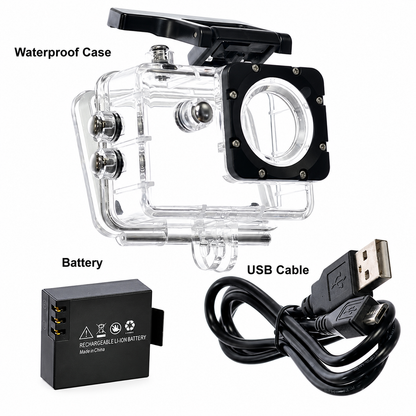 📷 Mini Cámara Deportiva Tipo GoPro con Gran Angular y WiFi - [PROMOCIÓN DE CUMPLEAÑOS]