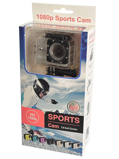 📷 Mini Cámara Deportiva Tipo GoPro con Gran Angular y WiFi - [PROMOCIÓN DE CUMPLEAÑOS]