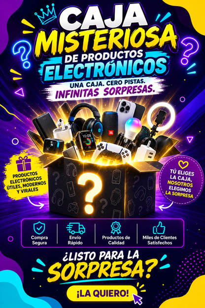 Caja Misteriosa de Electrónicos | Descubre la sorpresa