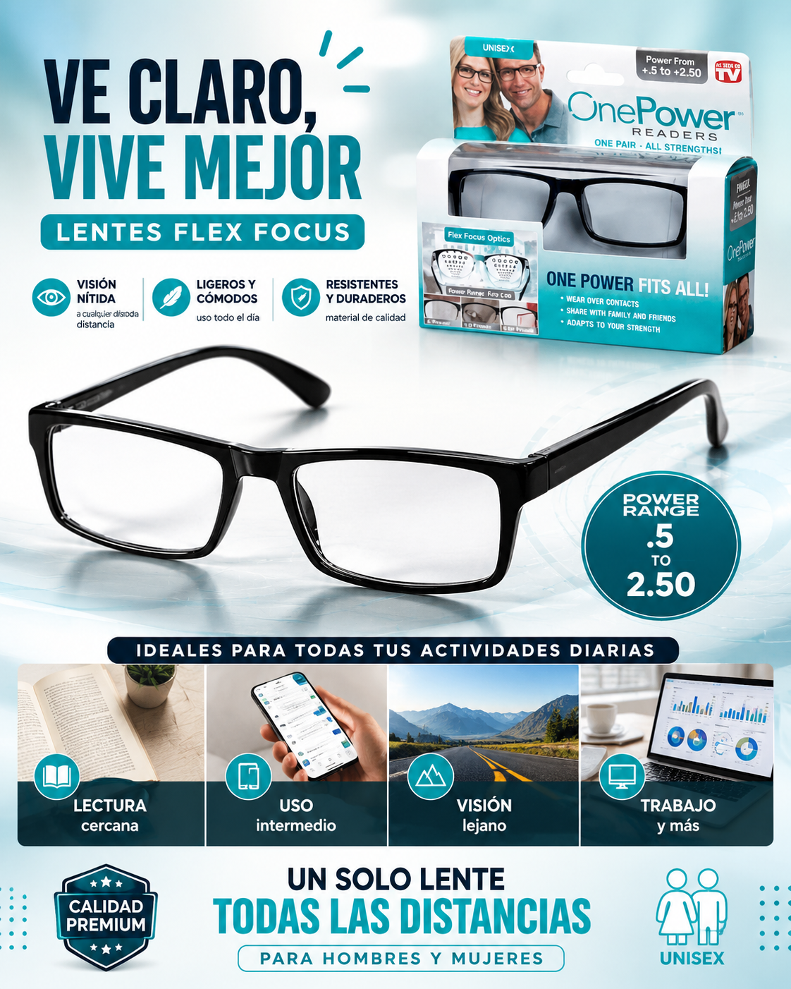 LENTES MULTIFOCALES PROGRESIVOS