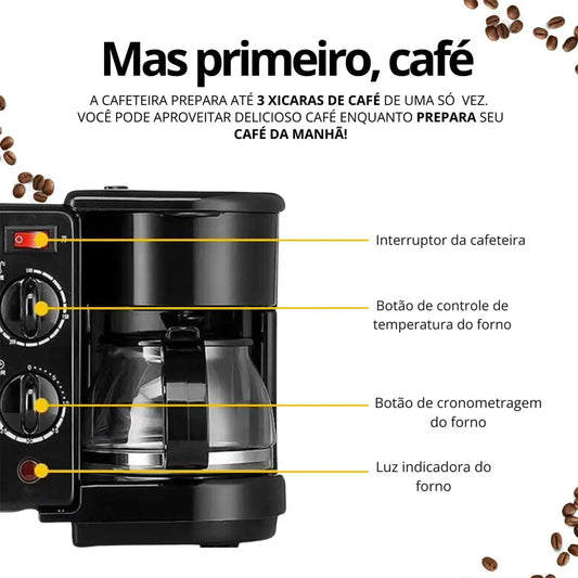 HORNO ELECTRICO 3 EN 1