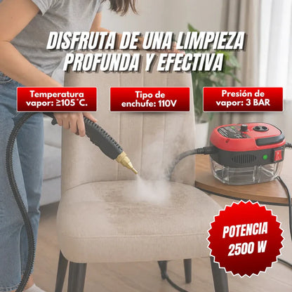 Limpiador A Vapor Portátil Eléctrico