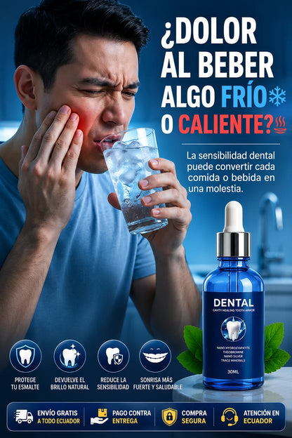 DENTAL TOOTH ARMOR - GOTAS PARA REPARACION DENTAL 30ML